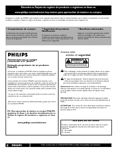 Manual de uso Philips 47PFL5432D Televisor de LCD