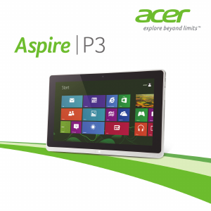 Manual Acer Aspire P3-171 Laptop