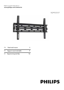 Manual de uso Philips SQM5222 Soporte de pared