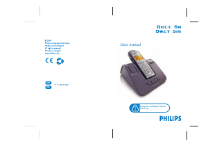 Manual Philips DECT5111L Wireless Phone