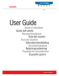 Manual de uso Xerox Phaser 8560 Impresora