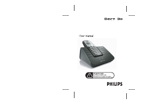 Manual Philips DECT3111B Wireless Phone