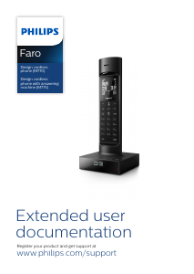 Manual Philips M7701SB Faro Wireless Phone