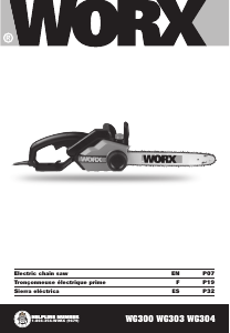 Handleiding Worx WG304 Kettingzaag