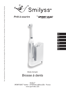 Mode d’emploi Sport-Elec KHET006 Smilyss Brosse à dents électrique