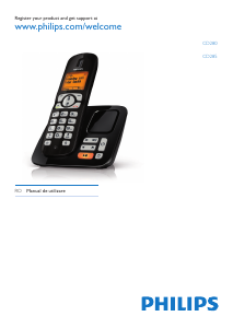 Manual Philips CD2802B Telefon wireless
