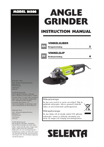 Brugsanvisning Selekta 81800 Vinkelsliber