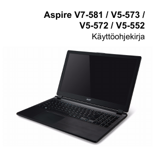 Käyttöohje Acer Aspire V5-573PG Kannettava tietokone