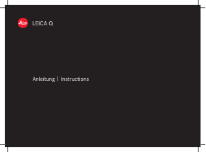 Bedienungsanleitung Leica Q Digitalkamera