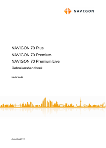 Handleiding NAVIGON 70 Premium Navigatiesysteem