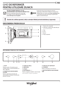 Manual Whirlpool AMW 4920/WH Cuptor cu microunde