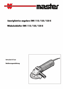 Bedienungsanleitung Würth EWS 125-E Winkelschleifer