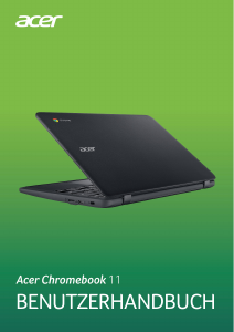 Bedienungsanleitung Acer Chromebook 11 C732LT Notebook