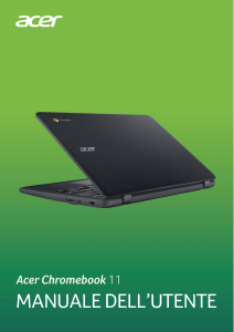 Manuale Acer Chromebook 11 C732LT Notebook