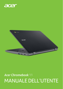 Manuale Acer Chromebook 11 C732T Notebook