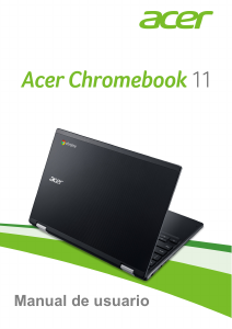 Manual de uso Acer Chromebook 11 C735 Portátil