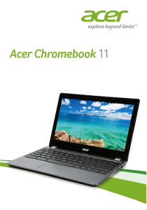 Bedienungsanleitung Acer Chromebook 11 C740 Notebook