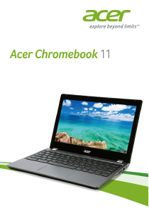Instrukcja Acer Chromebook 11 C740 Komputer przenośny