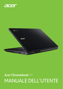 Manuale Acer Chromebook 11 C771T Notebook