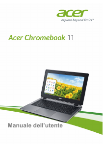 Manuale Acer Chromebook 11 CB3-111 Notebook