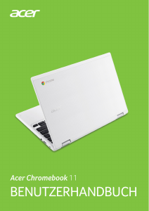 Bedienungsanleitung Acer Chromebook 11 CB3-132 Notebook