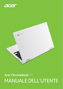 Manuale Acer Chromebook 11 CB3-132 Notebook