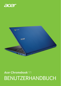 Bedienungsanleitung Acer Chromebook 11 CB311-8HT Notebook