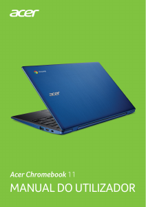 Manual Acer Chromebook 11 CB311-8HT Computador portátil