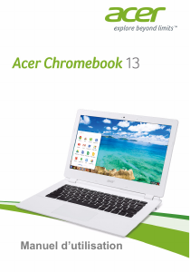 Mode d’emploi Acer Chromebook 13 C810 Ordinateur portable