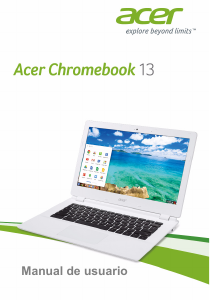 Manual de uso Acer Chromebook 13 C810 Portátil