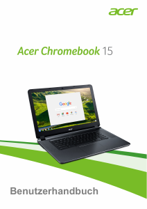 Bedienungsanleitung Acer Chromebook 15 CB3-532 Notebook