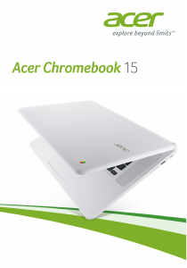 Manuál Acer Chromebook 15 CB5-571 Laptop
