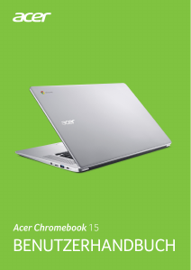 Bedienungsanleitung Acer Chromebook 15 CB515-1HT Notebook