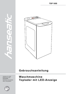 Bedienungsanleitung Hanseatic TOP 1055 Waschmaschine