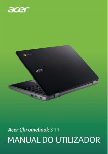 Manual Acer Chromebook 311 C733U Computador portátil