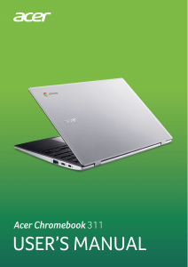 Manual Acer Chromebook 311 CB311-9HT Laptop