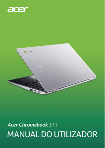 Manual Acer Chromebook 311 CB311-9HT Computador portátil