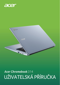 Manuál Acer Chromebook 314 C933T Laptop