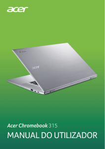 Manual Acer Chromebook 315 CB315-2HT Computador portátil