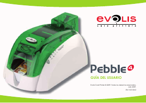 Manual de uso Evolis Pebble4 Rotuladora