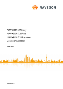 Handleiding NAVIGON 72 Premium Navigatiesysteem