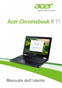 Manuale Acer Chromebook R 11 C738T Notebook