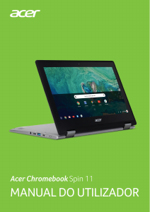 Manual Acer Chromebook Spin 11 CP311-1HN Computador portátil