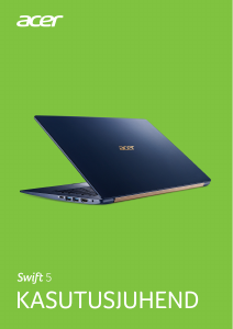 Kasutusjuhend Acer Swift 5 SF514-52TP-52LH Sülearvuti