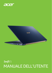 Manuale Acer Swift 5 SF514-52TP-52LH Notebook