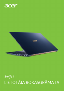 Rokasgrāmata Acer Swift 5 SF514-52TP-52LH Klēpjdators