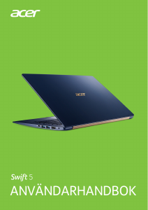 Bruksanvisning Acer Swift 5 SF514-52TP-52LH Bärbar dator
