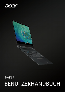 Bedienungsanleitung Acer Swift 7 SF714-51T Notebook