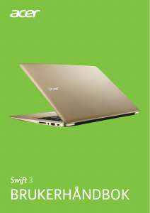 Bruksanvisning Acer Swift S30-10 Laptop