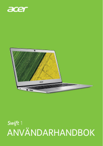 Bruksanvisning Acer Swift SF113-31 Bärbar dator